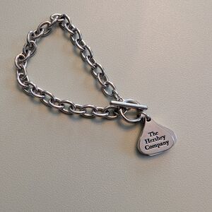 Vintage Hershey Kiss Toggle Bracelet with Charm